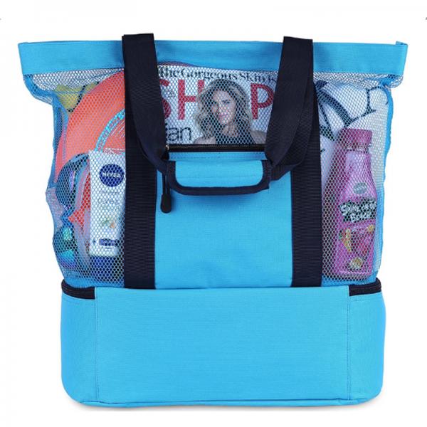 Insulated Mesh Beach Bag