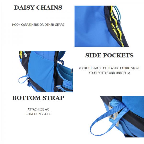 Multipurpose Climbing Backpack With Rain Cover