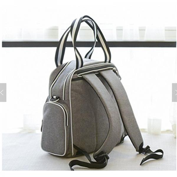 Grey Durable Baby Diaper bag