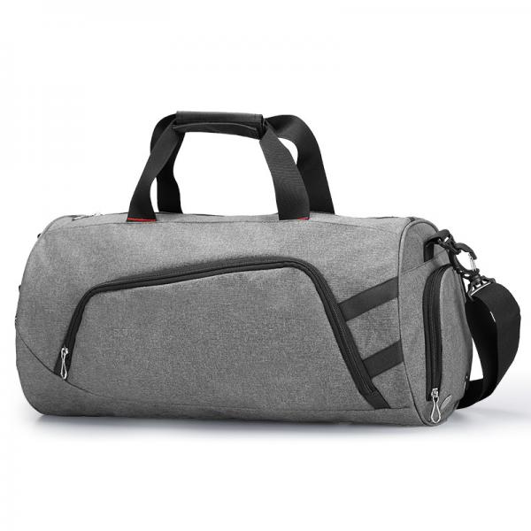 Two tones classical gym bag