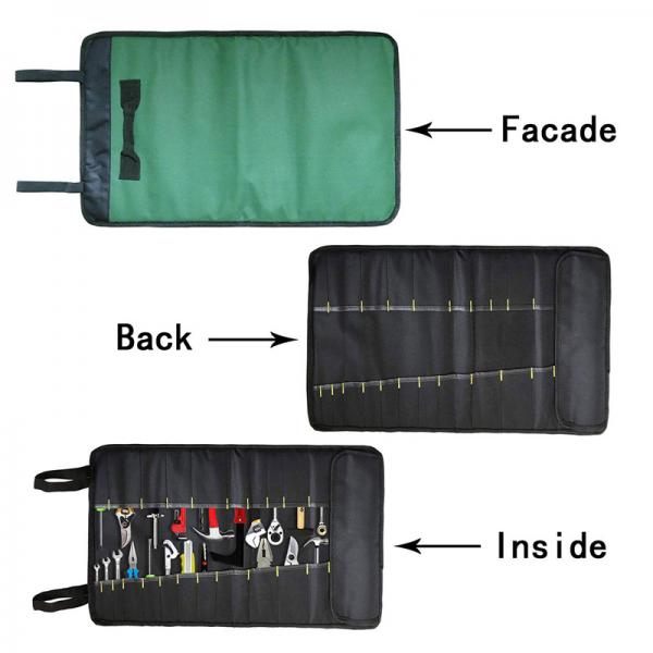 Folded Rolling Tool Bag