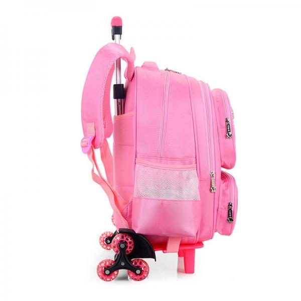 Girl's Wheeled Travel Backpack