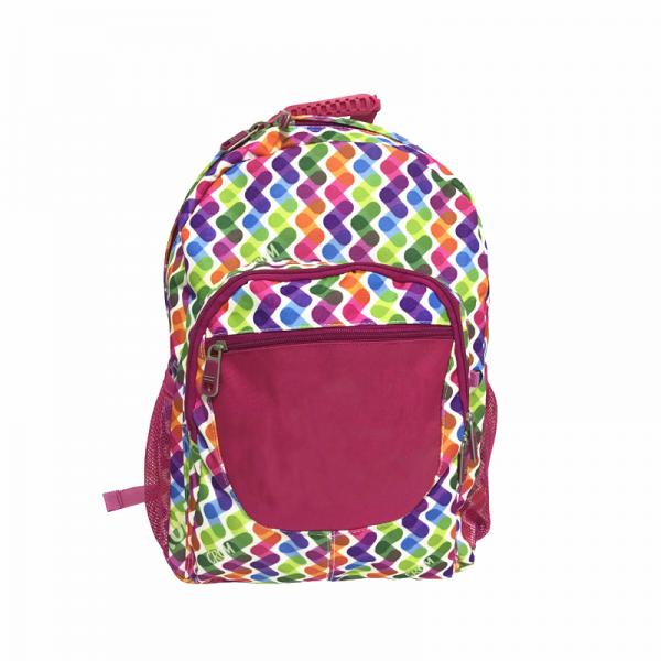 Geometric Pattern Laptop Backpack