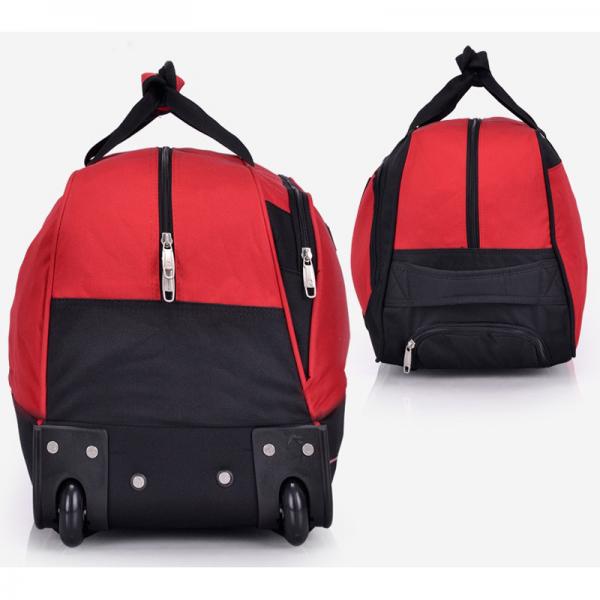 Red Capacity Business Rolling Gym bag