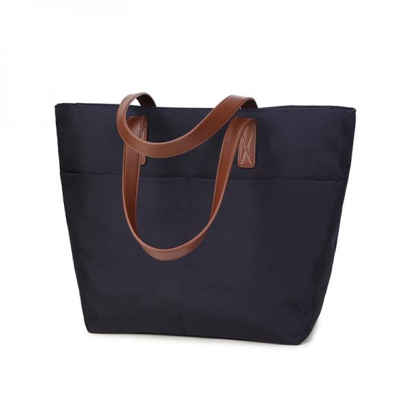 Ladies Big Nylon Laptop Tote Bag