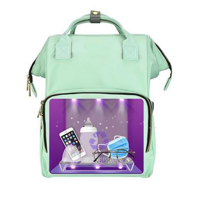 Multifunctional UV-C Sterilizer Diaper Bag